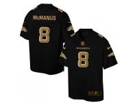 Nike Men Denver Broncos #8 Brandon McManus Pro Line Black Super Bowl 50 Fashion Jersey