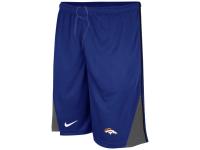 Nike NFL Denver Broncos Men Classic Shorts Blue