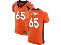 Nike Ronald Leary Elite Orange Home Men's Jersey - NFL Denver Broncos #65 Vapor Untouchable