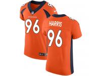 Nike Shelby Harris Elite Orange Home Men's Jersey - NFL Denver Broncos #96 Vapor Untouchable