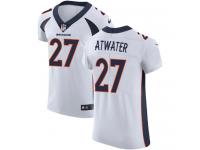 Nike Steve Atwater Elite White Road Men's Jersey - NFL Denver Broncos #27 Vapor Untouchable