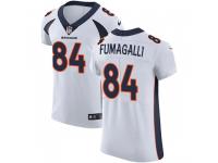 Nike Troy Fumagalli Denver Broncos Men's Elite White Vapor Untouchable Jersey