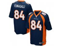 Nike Troy Fumagalli Denver Broncos Men's Game Navy Blue Alternate Jersey