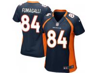 Nike Troy Fumagalli Denver Broncos Women's Game Navy Blue Alternate Jersey