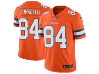 Nike Troy Fumagalli Denver Broncos Youth Limited Orange Color Rush Vapor Untouchable Jersey