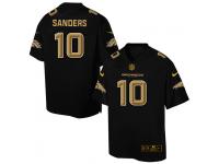 Nike Youth Denver Broncos #10 Emmanuel Sanders Pro Line Black Super Bowl 50 Fashion Jersey