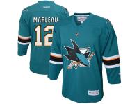 Patrick Marleau San Jose Sharks Reebok Preschool Replica Player Jersey C Teal