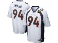 Super Bowl 50 #94 DeMarcus Ware Denver Broncos Alternate Jersey _ Nike Youth White NFL Game