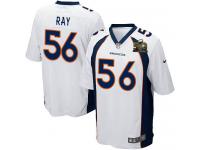 Super Bowl 50 Men Nike NFL Denver Broncos #56 Shane Ray Road White Game Jersey