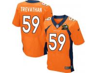 Super Bowl 50 Men Nike NFL Denver Broncos #59 Danny Trevathan Authentic Elite Home Orange Jersey