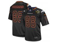 Super Bowl 50 Men Nike NFL Denver Broncos #88 Demaryius Thomas Lights Out Black Limited Jersey