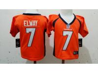 Toddlers Nike Denver Broncos #7 John Elway Jersey-Orange