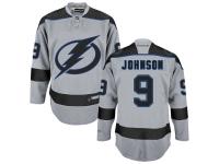 Tyler Johnson Tampa Bay Lightning Reebok Premier Cross Check 2.0 Jersey - Pewter
