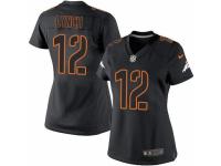 Women Nike Denver Broncos #12 Paxton Lynch Black Impact Stitched NFL Limited Jersey