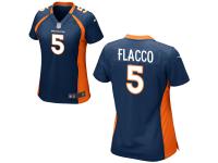 Women's Denver Broncos Joe Flacco Nike Navy Blue Game Jersey