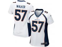 Women's Game Demarcus Walker #57 Nike White Road Jersey - NFL Denver Broncos