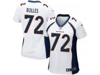 Women's Game Garett Bolles #72 Nike White Road Jersey - NFL Denver Broncos