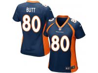 Women's Game Jake Butt #80 Nike Navy Blue Alternate Jersey - NFL Denver Broncos