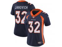 Women's Limited Andy Janovich #32 Nike Navy Blue Alternate Jersey - NFL Denver Broncos Vapor Untouchable