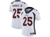 Women's Limited Chris Harris Jr #25 Nike White Road Jersey - NFL Denver Broncos Vapor Untouchable