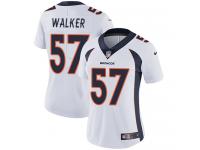 Women's Limited Demarcus Walker #57 Nike White Road Jersey - NFL Denver Broncos Vapor Untouchable