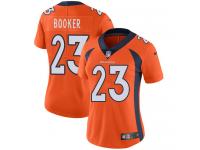 Women's Limited Devontae Booker #23 Nike Orange Home Jersey - NFL Denver Broncos Vapor Untouchable