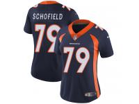 Women's Limited Michael Schofield #79 Nike Navy Blue Alternate Jersey - NFL Denver Broncos Vapor