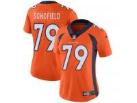 Women's Limited Michael Schofield #79 Nike Orange Home Jersey - NFL Denver Broncos Vapor Untouchable