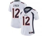 Women's Limited Paxton Lynch #12 Nike White Road Jersey - NFL Denver Broncos Vapor Untouchable