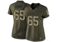 Women's Limited Ronald Leary #65 Nike Green Jersey - NFL Denver Broncos Salute to Service