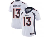 Women's Limited Trevor Siemian #13 Nike White Road Jersey - NFL Denver Broncos Vapor Untouchable