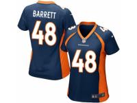 Women's Nike Denver Broncos #48 Shaquil Barrett Game Navy Blue Alternate NFL Jersey