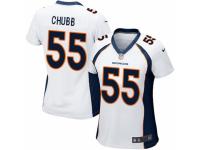 Women's Nike Denver Broncos #55 Bradley Chubb Game White NFL Jersey