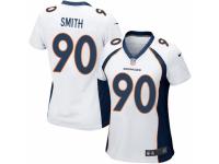 Women's Nike Denver Broncos #90 Antonio Smith Game White NFL Jersey