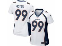 Women's Nike Denver Broncos #99 Adam Gotsis White NFL Jersey