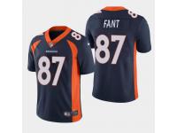 Youth Broncos #87 Noah Fant 2019 NFL Draft Vapor Limited Jersey - Navy