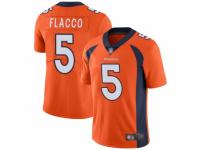 Youth Denver Broncos #5 Joe Flacco Navy Blue Alternate Vapor Untouchable Limited Player Football Jersey