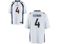 Youth Game Case Keenum #4 Nike White Home Jersey - NFL Denver Broncos