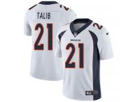 Youth Limited Aqib Talib #21 Nike White Road Jersey - NFL Denver Broncos Vapor Untouchable