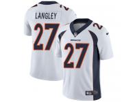 Youth Limited Brendan Langley #27 Nike White Road Jersey - NFL Denver Broncos Vapor Untouchable