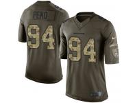 Youth Limited Domata Peko #94 Nike Green Jersey - NFL Denver Broncos Salute to Service