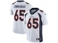 Youth Limited Gary Zimmerman #65 Nike White Road Jersey - NFL Denver Broncos Vapor Untouchable