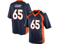 Youth Limited Ronald Leary #65 Nike Navy Blue Alternate Jersey - NFL Denver Broncos