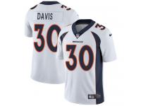 Youth Limited Terrell Davis #30 Nike White Road Jersey - NFL Denver Broncos Vapor Untouchable