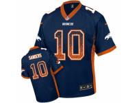 Youth Nike Denver Broncos #10 Emmanuel Sanders Blue Alternate Stitched NFL Elite Drift Fashion Jersey