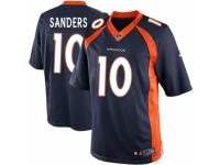 Youth Nike Denver Broncos #10 Emmanuel Sanders Navy Blue Alternate NFL Jersey