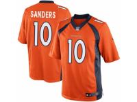 Youth Nike Denver Broncos #10 Emmanuel Sanders Orange Team Color NFL Jersey