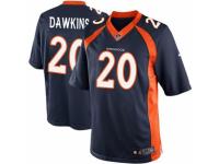 Youth Nike Denver Broncos #20 Brian Dawkins Navy Blue Alternate NFL Jersey