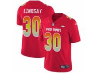 Youth Nike Denver Broncos #30 Phillip Lindsay Limited Red AFC 2019 Pro Bowl NFL Jersey