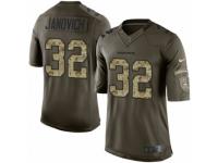 Youth Nike Denver Broncos #32 Andy Janovich Limited Green Salute to Service NFL Jersey